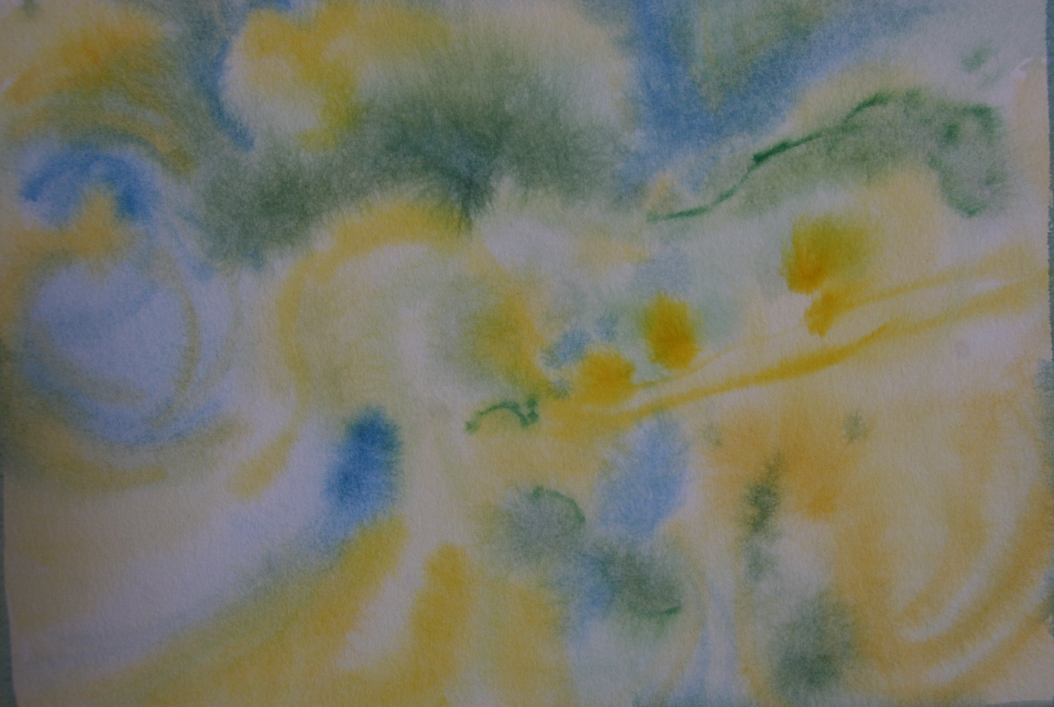 A Blau Gelb Regula Frei Atelier Farbspur